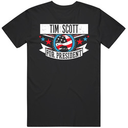 Tim Scott For President California Sports Funny Mens Soft Cotton Tee T Shirt