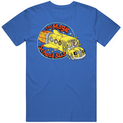 The Magic School Bus 90s Kids Tv Show Mens Soft Cotton Tee T Shirt