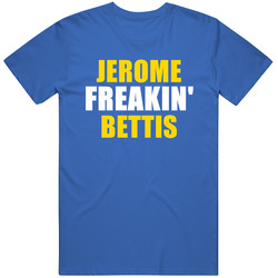 Jerome Bettis Freakin Football Los Angeles Sports California Mens Soft Cotton Tee T Shirt