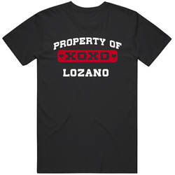 Property Of Heart Lozano Mens Soft Cotton Tee T Shirt