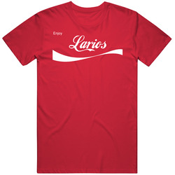 Larios Enjoy Cola Parody Custom Name Mens Soft Cotton Tee T Shirt