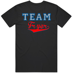 Team Fryer Custom Graphic Sports Last Name Family Reunion Mens Soft Cotton Tee T Shirt