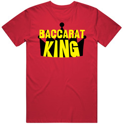 Baccarat King Sports And Hobbies Master Mens Soft Cotton Tee T Shirt