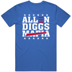 Allen Diggs Mafia Josh Allen Stefon Diggs Buffalo Football Fan Mens Soft Cotton Tee T Shirt