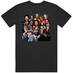 Gary Oldman Hollywood Celeb Actor Mashup Super Fan Gift Mens Soft Cotton Tee T Shirt
