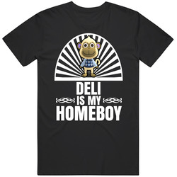 Deli Is My Homeboy Animal Crossing New Horizons Character Video Game Fan Mens Soft Cotton Tee T Shirt