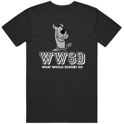 Scooby Doo Wwsd What Would Scooby Do Favorite Character Tv Show Fan Mens Soft Cotton Tee T Shirt