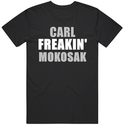 Carl Mokosak Freakin Los Angeles Hockey Sports California Mens Soft Cotton Tee T Shirt
