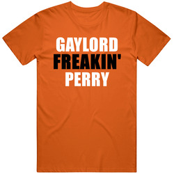 Gaylord Perry Freakin Baseball San Francisco Sports California Mens Soft Cotton Tee T Shirt