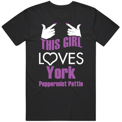 This Girl Loves York Peppermint Pattie Funny Food Mens Soft Cotton Tee T Shirt