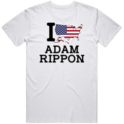 Adam Rippon Figure Skating I Heart Love Usa Winter Olympic Athlete Fan Mens Soft Cotton Tee T Shirt