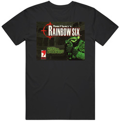 Tom Clancys Rainbow Six Nintendo 64 N64 Video Game Fan Mens Soft Cotton Tee T Shirt