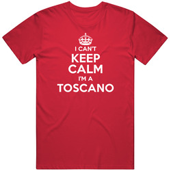 Toscano I Can't Keep Calm Parody Mens Soft Cotton Tee T Shirt