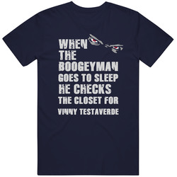 Vinny Testaverde Boogeyman Dallas Texas Sports Football Mens Soft Cotton Tee T Shirt