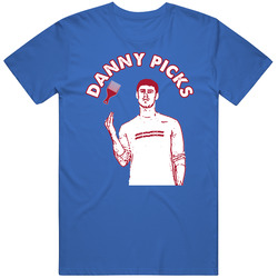 Daniel Jones Danny Picks New York G Football Fan Mens Soft Cotton Tee T Shirt