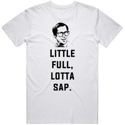 Little Full Lotta Sap National Lampooons Christmas Vacation Clark's Head Quote Mens Soft Cotton Tee T Shirt