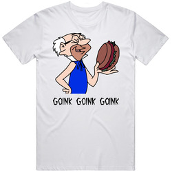 Goink Goink Goink Fred Flinstone Eating Sounds Cartoon Lovers Mens Soft Cotton Tee T Shirt