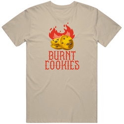 Burnt Cookies Cannabis Ganja Marijuana Strain Smoking Fan Mens Soft Cotton Tee T Shirt