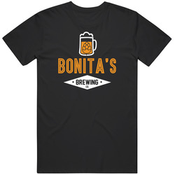Bonita's Brewing Company Cool Personalized Party Mens Soft Cotton Tee T Shirt