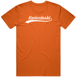 Kwiecinski Last Name Popular Pride Mens Soft Cotton Tee T Shirt