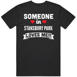 Someone In Stansbury Park Utah Loves Me Funny Cool City Mens Soft Cotton Tee T Shirt