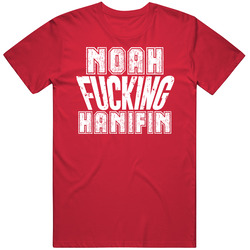 Noah Hanifin Fcking Carolina Hockey Sports Athlete Fan Mens Soft Cotton Tee T Shirt