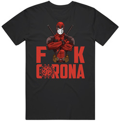 Deadpool Fck Cool Comic Fan Mens Soft Cotton Tee T Shirt