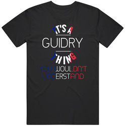 It's A Guidry Thing You Wouldn't Understand French Name Mens Soft Cotton Tee T Shirt
