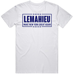 Dj Lemahieu Make New York Baseball Great Again Fan Mens Soft Cotton Tee T Shirt