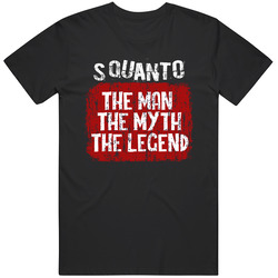Squanto The Man The Myth The Legend Mens Soft Cotton Tee T Shirt