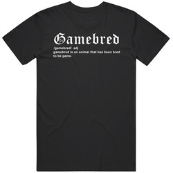 Gamebred Definition Jorge Masvidal Nickname Mma Fight Fan Mens Soft Cotton Tee T Shirt