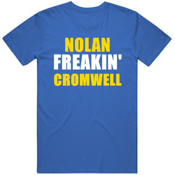 Nolan Cromwell Freakin Football Los Angeles Sports California Mens Soft Cotton Tee T Shirt