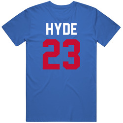 Jersey Back Micah Hyde Buffalo Football Team Fan For Blue Mens Soft Cotton Tee T Shirt