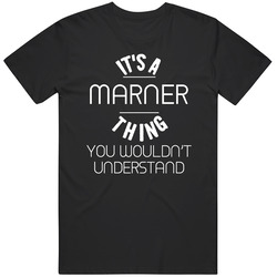 Marner Its A Thing You Wouldnt Understand Name Mens Soft Cotton Tee T Shirt