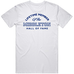 Middleton Lifetime Member Of The Hall Of Fame Name Mens Soft Cotton Tee T Shirt