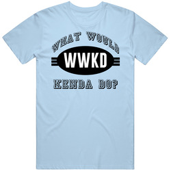 What Would Kenda Do Wwjd Parody Custom Name Mens Soft Cotton Tee T Shirt