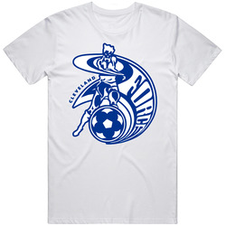 Cleveland Force Major League Indoor Soccer Club Logo Mens Soft Cotton Tee T Shirt