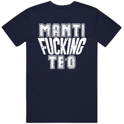 Fcking Manti Te'o San Diego Football Team Favorite Player Fan Mens Soft Cotton Tee T Shirt
