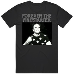 Forever The Firestarter The Prodigy Keith Flint Memorial Music Artist Fan Mens Soft Cotton Tee T Shirt