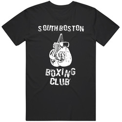 South Boston Usa Boxing Club Mens Soft Cotton Tee T Shirt