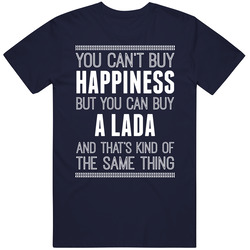 Buy A Lada Happiness Car Lover Mens Soft Cotton Tee T Shirt