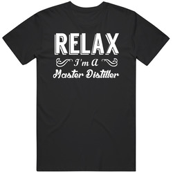 Master Distiller Relax Fun Mens Soft Cotton Tee T Shirt