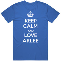 Keep Calm And Love Arlee City Parody Mens Soft Cotton Tee T Shirt