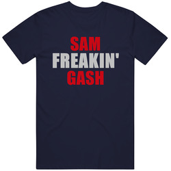 Sam Gash Freakin Football Sports New England Mens Soft Cotton Tee T Shirt