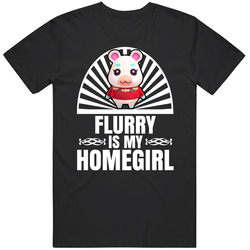 Flurry Is My Homegirl Animal Crossing New Horizons Character Video Game Fan Mens Soft Cotton Tee T Shirt
