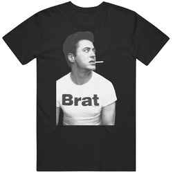 Brat Robert Downey Jr Young Mens Soft Cotton Tee T Shirt