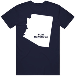 Fort Huachuca Arizona Custom City Patriotic Usa Mens Soft Cotton Tee T Shirt