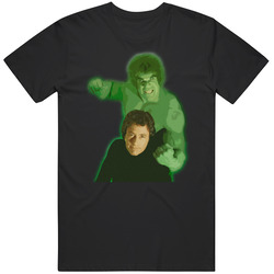 The Incredible Hulk Retro 90s Tv Series Mens Soft Cotton Tee T Shirt