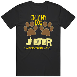 Jeter Only My Dog Affenpinscher Understands Me Mens Soft Cotton Tee T Shirt