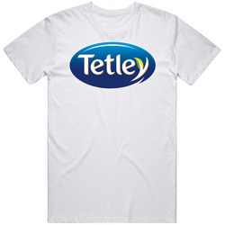 Tetley Tea Popular Tea Lovers Logo Mens Soft Cotton Tee T Shirt